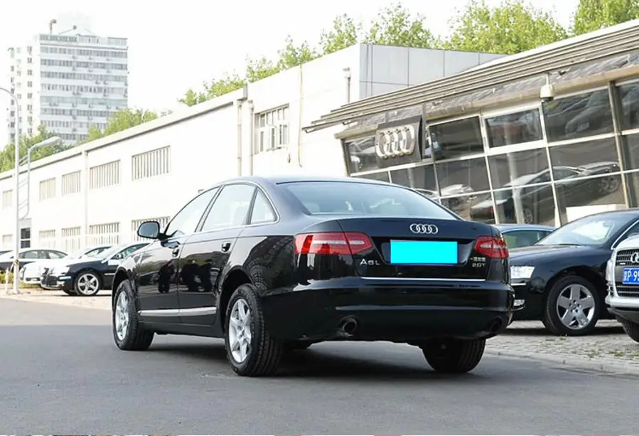 Динамический видео 4 шт 2012~ /2009~ 2011y автомобильный бампер A6L задний фонарь светодиодный A6 задний фонарь DRL+ поворот+ тормоз+ задний ход