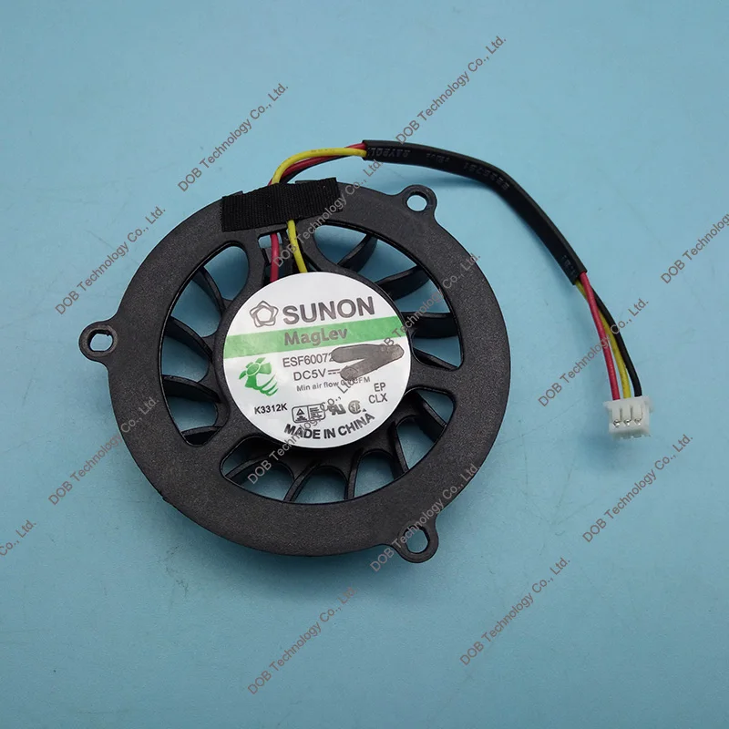Вентилятор процессора для MSI EX400 EX401 EX401X EX600 VR601 VR440 PR600 DFB450805M10T F675-CCW охлаждающий вентилятор для ноутбука (art.: 3920ced35efb6) - 3920ced35efb6