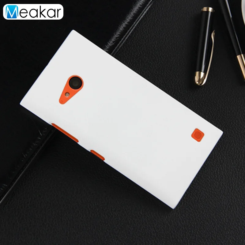 Пластик Coque 4.7For Nokia Lumia 730 чехол с подставкой и отделениями для карт для Nokia Lumia 735 730 RM-1040 RM-1038 Rm 1040 1038 чехол для телефона чехол-лента на заднюю панель - Цвет: white
