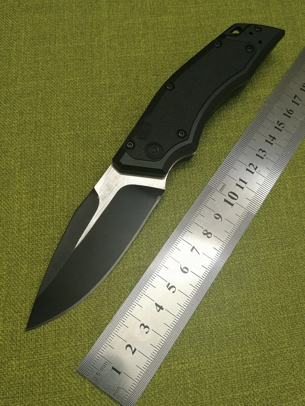 Grady Fung OEM KS 1905 складной нож из нержавеющей стали Blakc Blade G10 + тактические ножи с