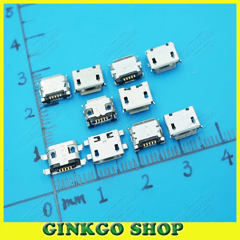 100 шт./лот 5 моделей Micro USB 5P контактный разъем для зарядки|socket connector|jack connectorjack jack |