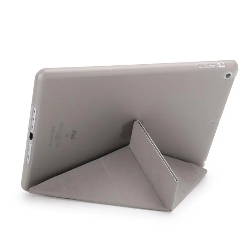Роскошный ударопрочный кожаный чехол-подставка XSKEMP для планшета iPad 9 7 2017 A1822 A1823