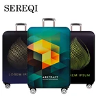 SEREQI дорожный утолщенный Эластичный Защитный чехол на чемодан подходит для чемодана 18-32 дюймов аксессуары для путешествий Чехол для чемодана