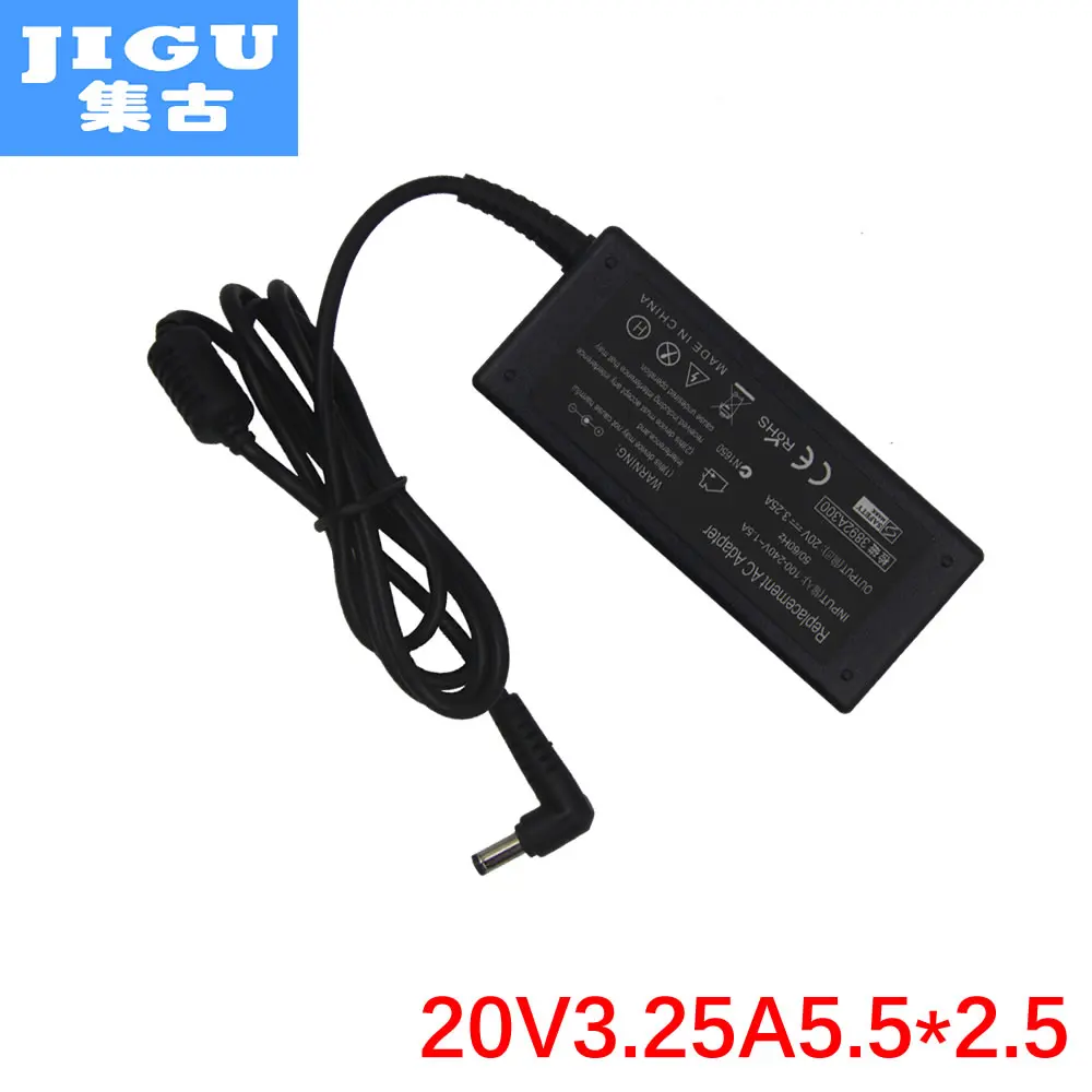 

Replacement for Lenovo 20V 3.25A 5.5*2.5MM 65W U510 U550 V460 Y330 Y460 Y470 Y560 Z360 Z370 Z380 Z460 Z465
