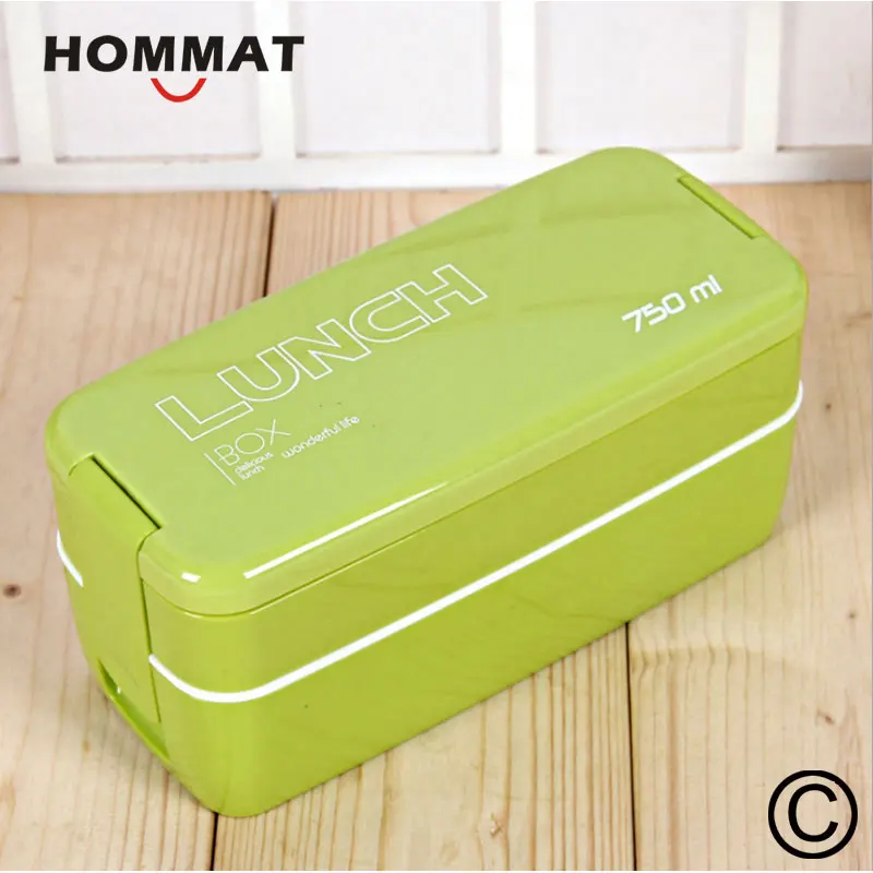 2 3 слоя японский Тонкий Bento Ланчбокс контейнер для еды Bento Ланчбокс с контейнер для ланча мешок микроволновой печи Сейф BPA бесплатно зеленый розовый