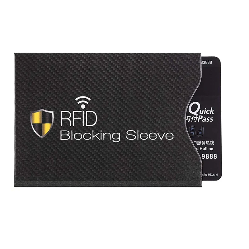 10 шт./компл. Анти-кражи RFID карты протектор для банковской карты RFID замок с длинными рукавами личность Анти-Вор Защитная крышка для кредитных карт