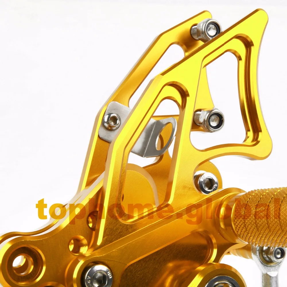 CNC Rearsets подножки для Yamaha R3 R25 2014-2016 Footpeg комплект заднего тормоза | Автомобили и