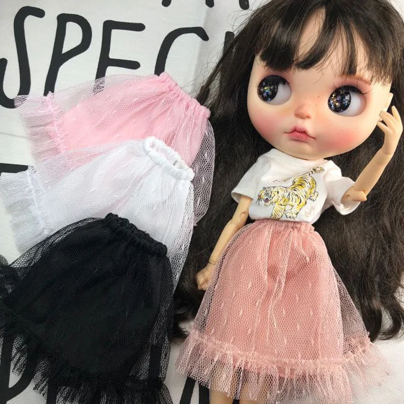 1 шт. кружевная юбка для куклы Blyth Licca Azone 1/6 4 цвета|Куклы| |