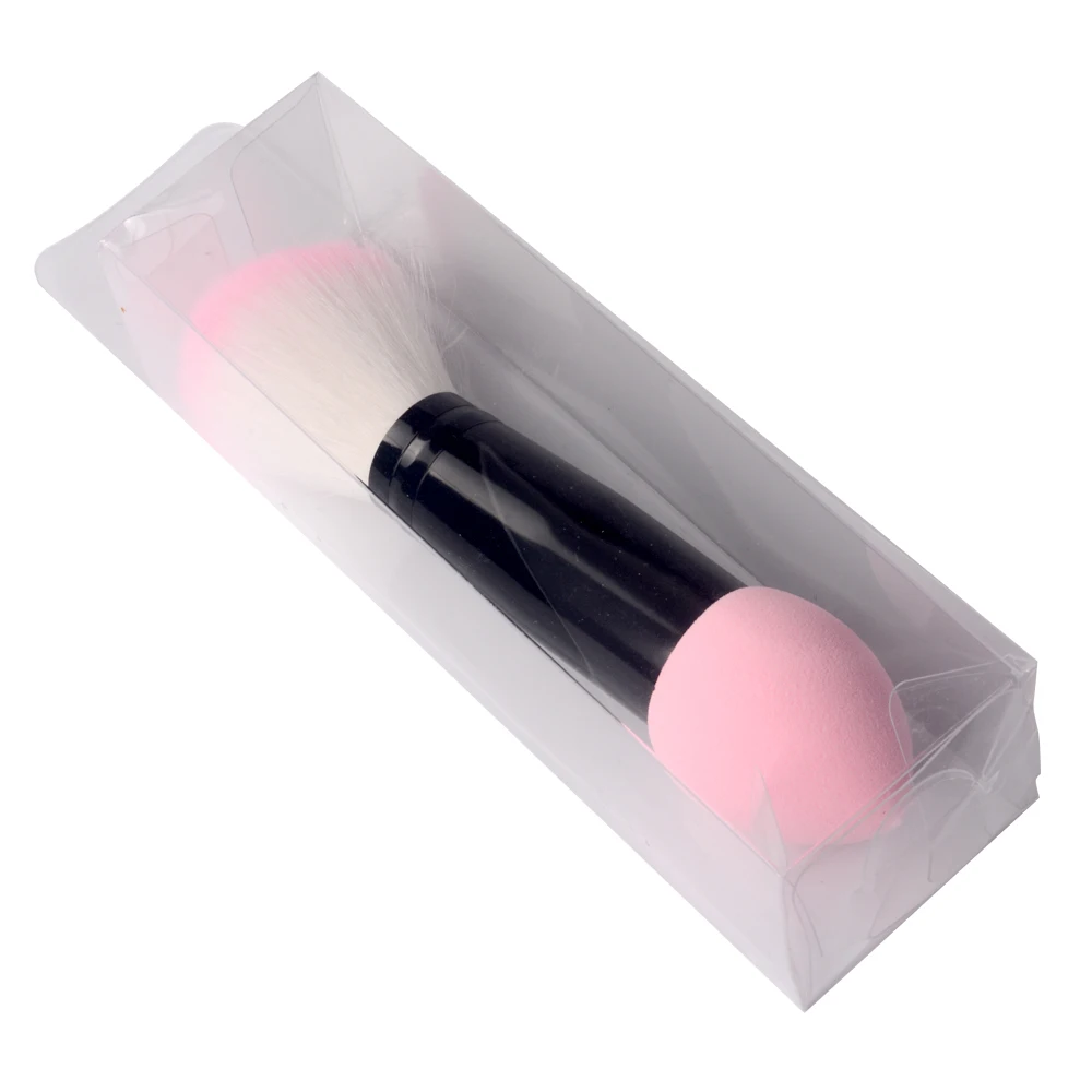 1pc Professional Make up Brush Two Head Nylon Blush Brushes Foundation Concealer Sponge For Liquid Cream Powder Makeup Tools | Красота и