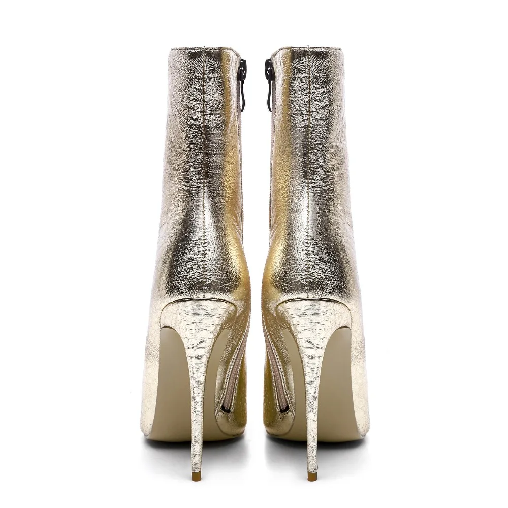 Модные женские ботильоны на высоком каблуке 12 см с острым носком|ankle boots for women|boots