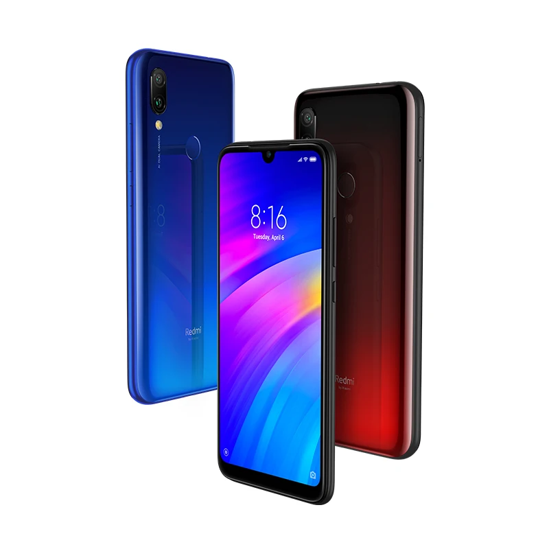 Смартфон Xiaomi Redmi 7 с глобальной версией 2 Гб ОЗУ 16 ПЗУ Восьмиядерный процессор