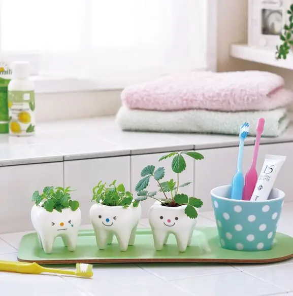 100% новый и высокое качество бонсай Керамика цветочный горшок DIY небольшой