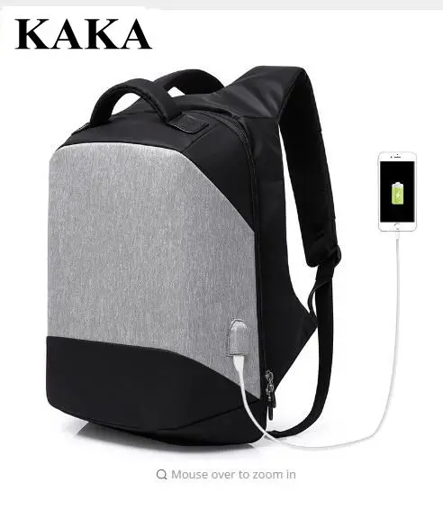 

KAKA Men Backpack Luxury brand Rucksack Travel Backpack Men 15.6" Laptop School Shoulder Bag Men Notebook Travel back Bag