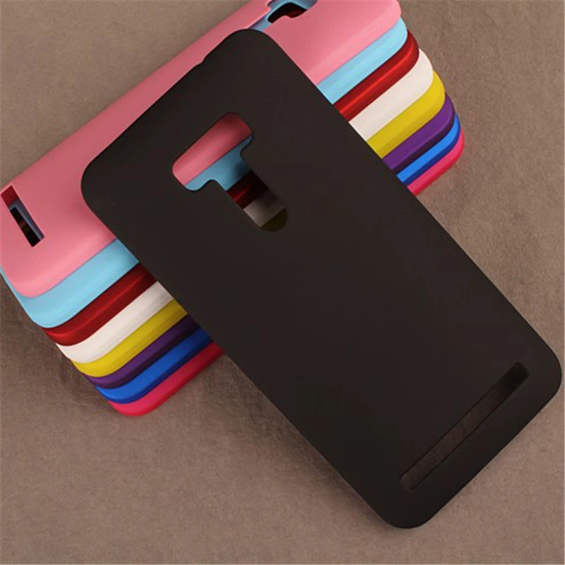 Роскошный резиновый матовый пластиковый чехол для Asus Zenfone Selfie ZD551KL задняя крышка