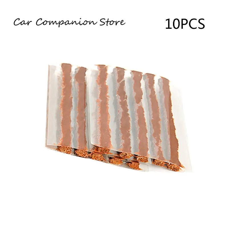 

10Pc Car Tubeless Tire Repair Strip For Car Motorcycle Tyre Repair Rubber Strips