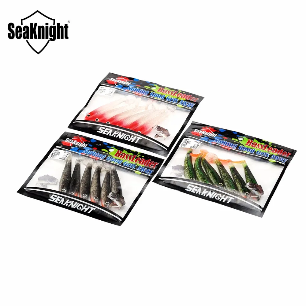 SeaKnight мягкие приманки для SL013 7 4g 76 мм 3 &quot3in 6 шт. рыбалки блесны на удочку