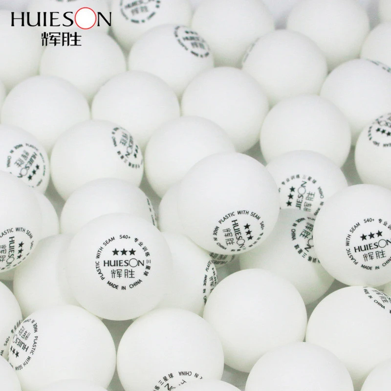 

Huieson 50 шт./пакет ABS Пластик Поли мячи для настольного тенниса шарики для пинг-понга Новый Материал стол тренировочные мячи 40 + мм 3 звезды