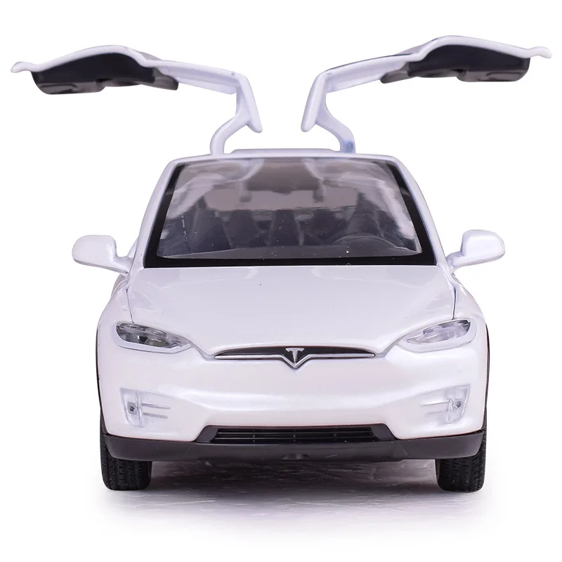 1:32 Tesla MODELX90 детские игрушки x90 модель автомобиля ограниченная распродажа