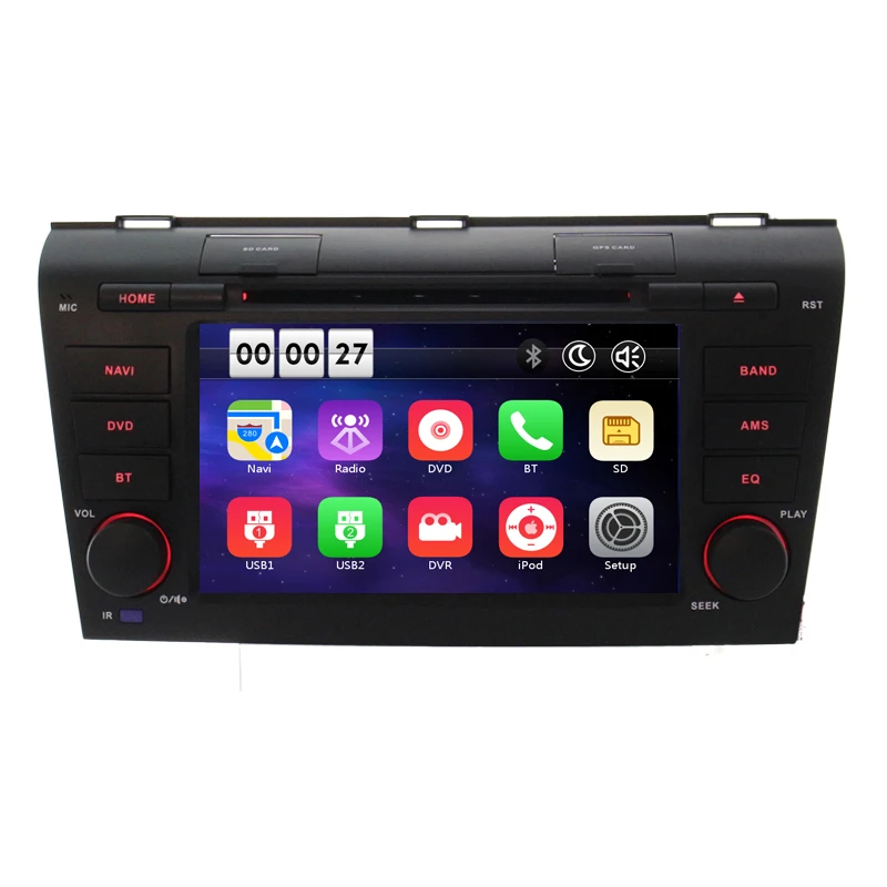 Автомобильный DVD-плеер для Mazda 3 2004 2005 2006 2007 2008 2009 с GPS-навигацией картой радио Видео
