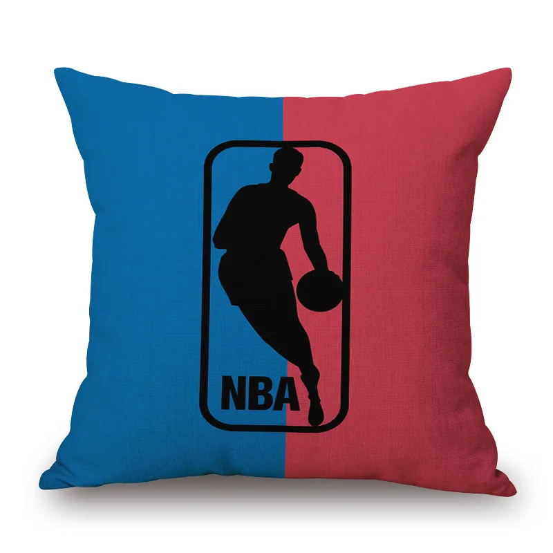 Баскетбольный чехол для подушки 3 шт. льняной дивана 45x45 см (17 72x17 72 дюйма)|cushion
