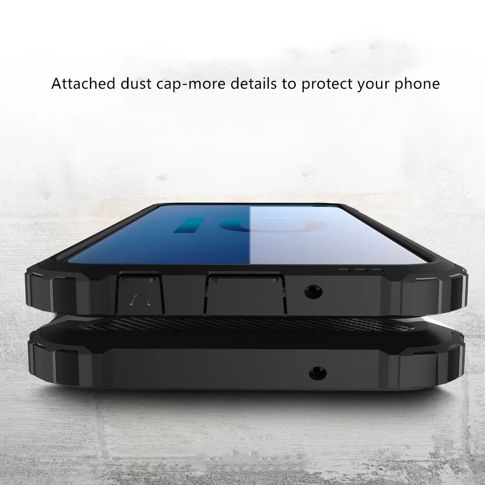 For Samsung Galaxy S10e A9 2018 A9S A7 Armour sport Phone Case A8 A8plus soft silicon edge cover ShockProof case |