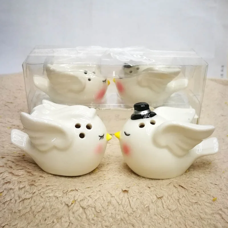 200 шт. = 100 наборов вечерние Тия соль и перц|bird salt and pepper|salt peppersalt pepper wedding |