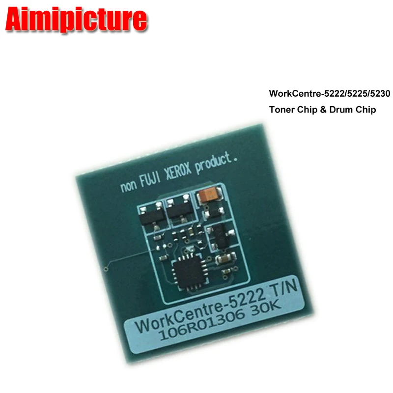 106R01306 чип тонера для Xerox WorkCentre 5222 5225 5230 сброса тонерного картриджа 30K BK Запчасти