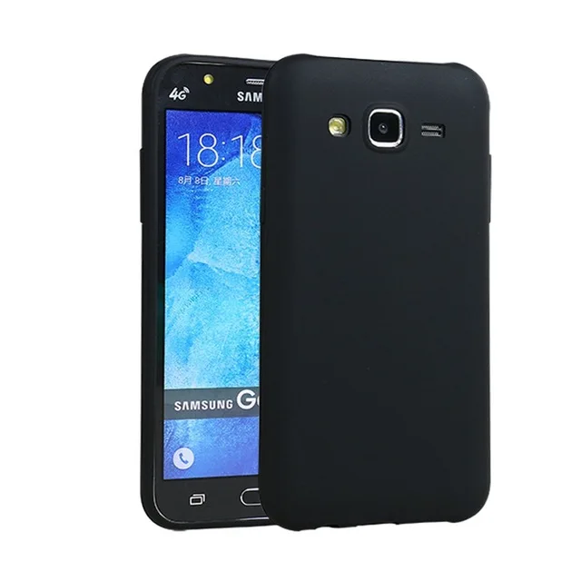 Black Мягкий чехол ярких цветов для samsung Galaxy J7 Neo J7Neo J701 J701F J7 Core Nxt J7NXT J7CORE J701M, мягкий силиконовый чехол из ТПУ - Цвет: Black