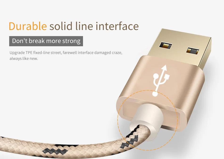 0,5 м/1 м/3 м розовое золото универсальный кабель Зарядное устройство Micro USB кабель для быстрой зарядки для samsung htc sony android телефон шнуры для аксессуаров