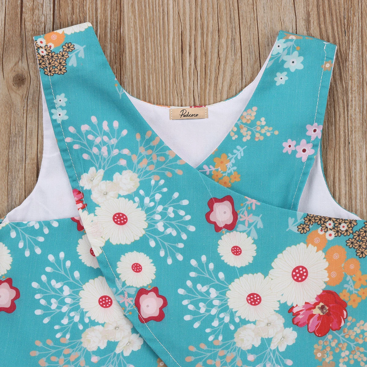 Комплект одежды с цветочным узором для девочек из 2 предметов одежда маленьких