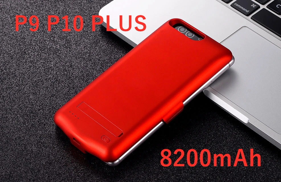 Лучшие чехлы для аккумуляторов huawei P9 P10 6800/8200mAh Чехол-аккумулятор для huawei P9 Plus P10 Plus