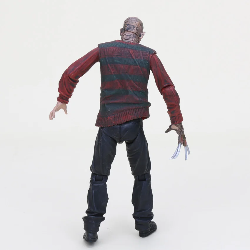 NECA &quotКошмар на улице Вязов&quot Freddy Krueger 30th ПВХ фигурка коллекционная игрушка 7 &quot17