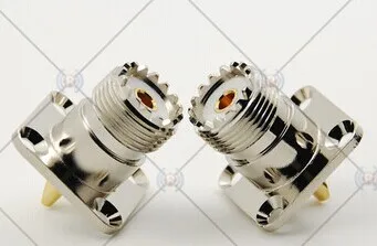 SO239 4 отверстия UHF монтажные разъемы 2 шт. Бесплатная доставка|connector|connector uhfconnector