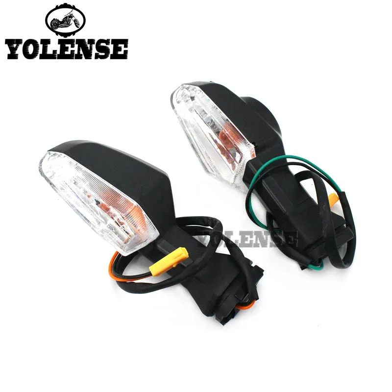 Поворотники задние накладки на Световые индикаторы Turnlight для Kawasaki ER-6N ER-6F ER6N ER6F ZX-6R ZX-10R ZX6R ZX10R