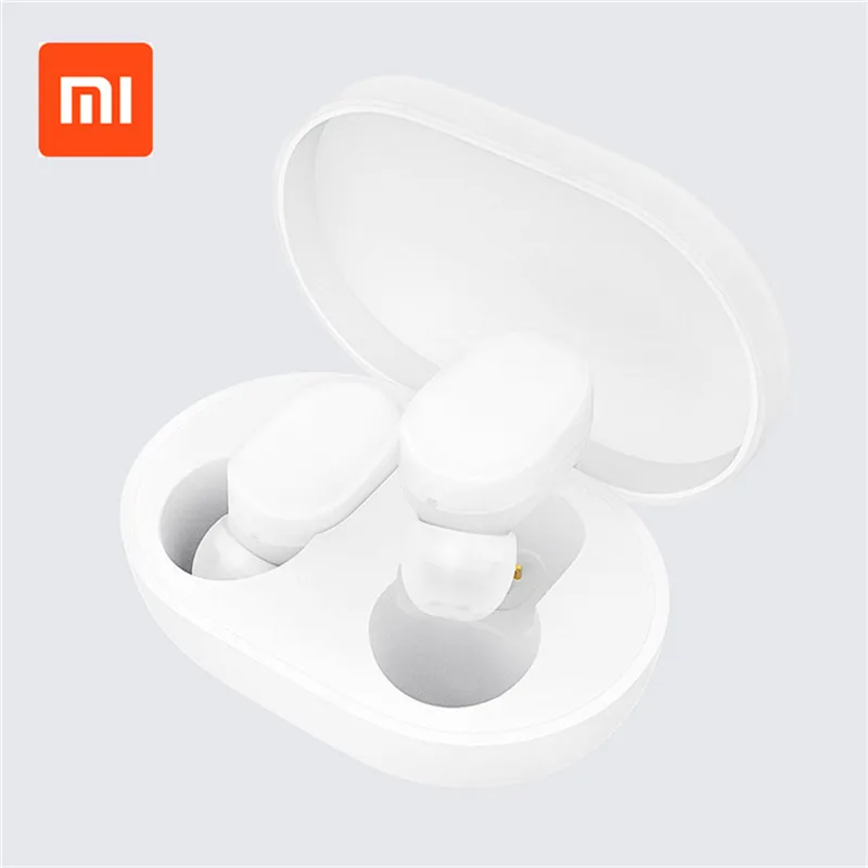 100% Xiao mi AirDots беспроводные и Bluetooth наушники Молодежная версия стерео ni 5 0 гарнитура