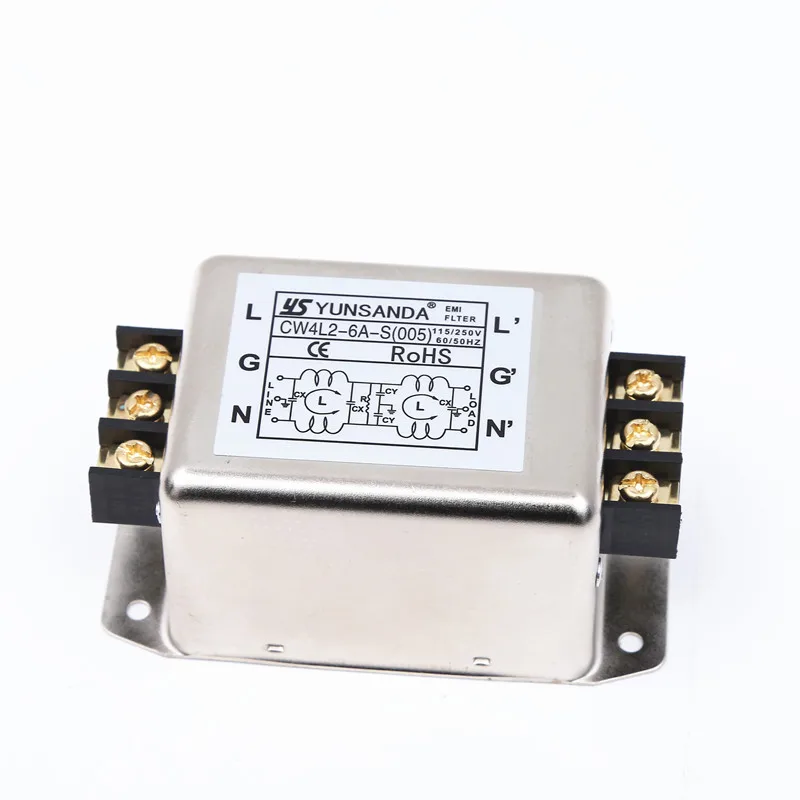 Фильтр питания EMI CW4L2-10A-S(005) разъем
