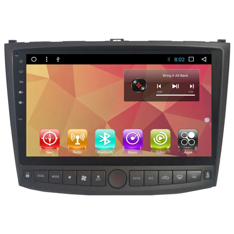 Автомобильный мультимедийный стерео плеер на Android 10 1 дюйма GPS навигация DVD радио