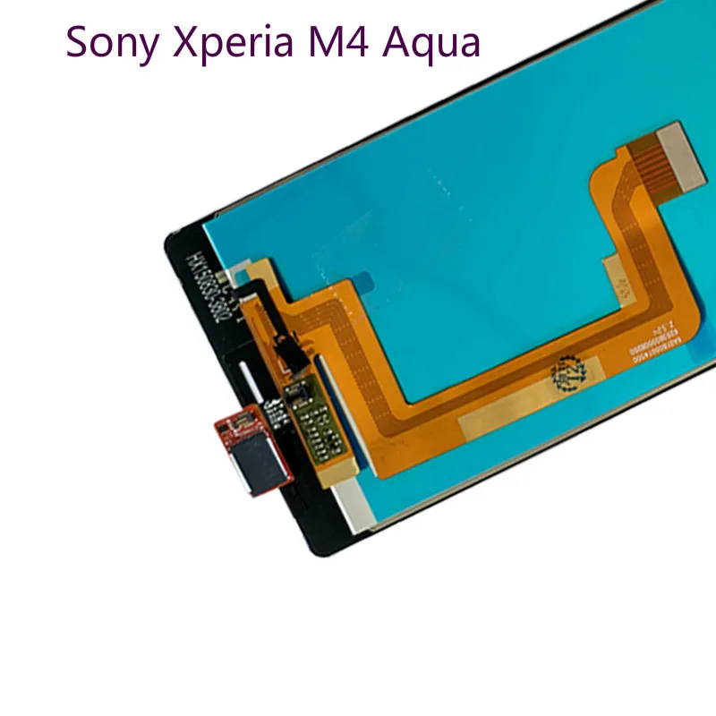 Для sony Xperia M4 Aqua ЖК дисплей Дисплей Сенсорный экран планшета Сенсор Стекло Панель