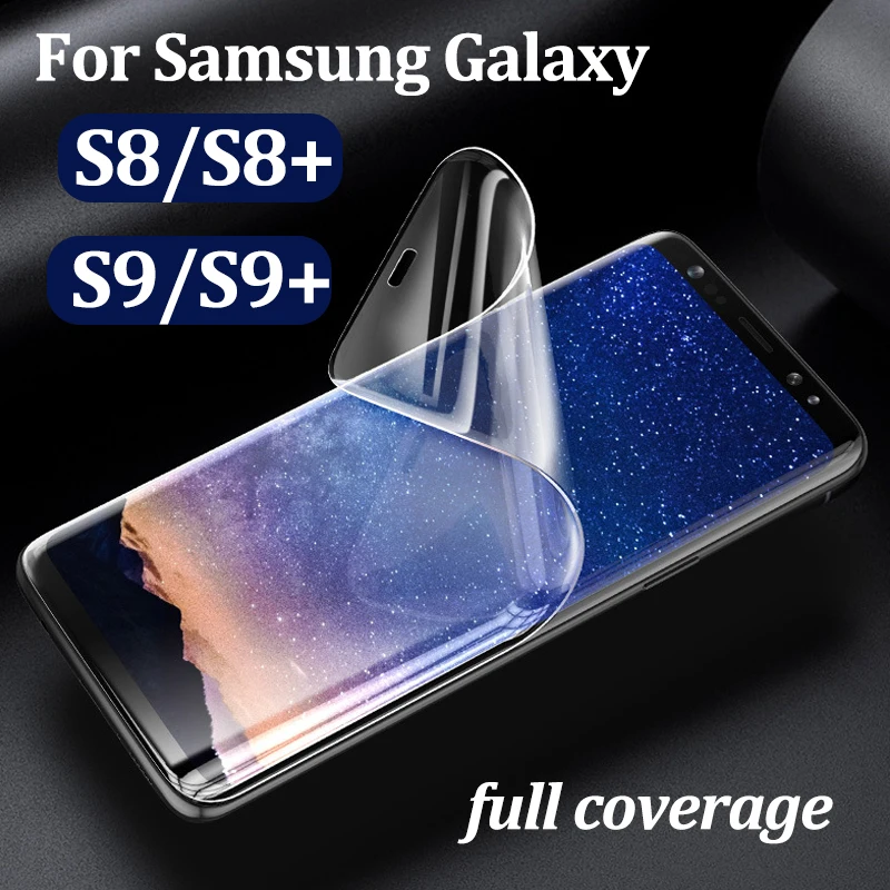 Полная защита экрана для galaxy s9 s8 защитная пленка samsung s 8 9 plus защитное стекло