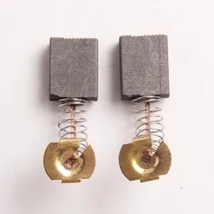 20 шт., карбоновые щетки 6*13*17 мм CB-153 Для станок из стали 355, 9-дюймовая электрическая циркулярная пила, электроинструменты, аксессуары