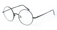 42mm size retro vintage eyeglass frame glasses round eyeglass frames black gold silver gun grey optical rx