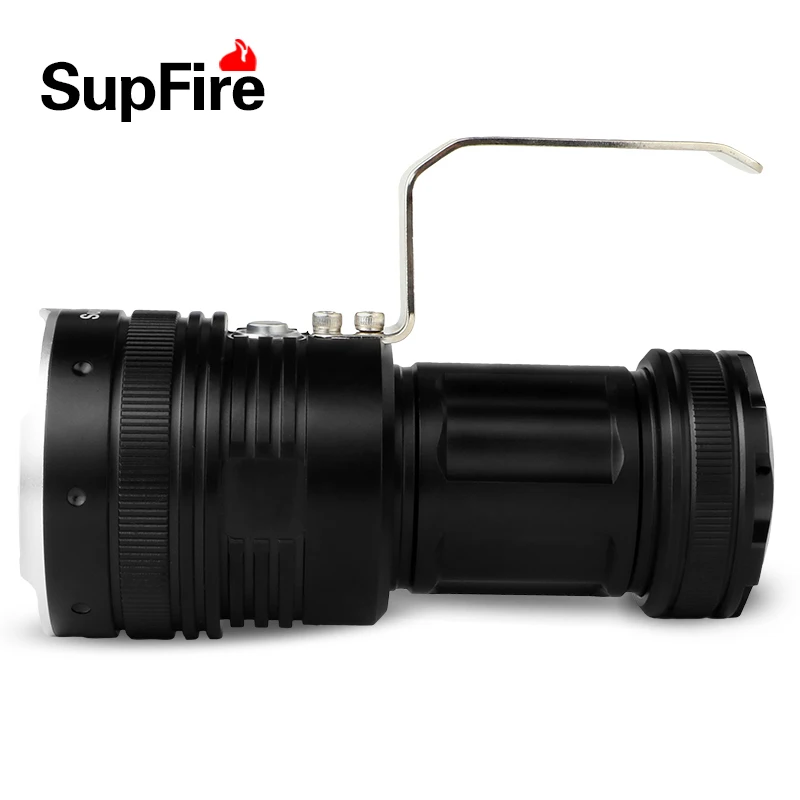 Supfire L1 3800 люменов CREE XML U2 светодиодный фонарик водонепроницаемый тактический
