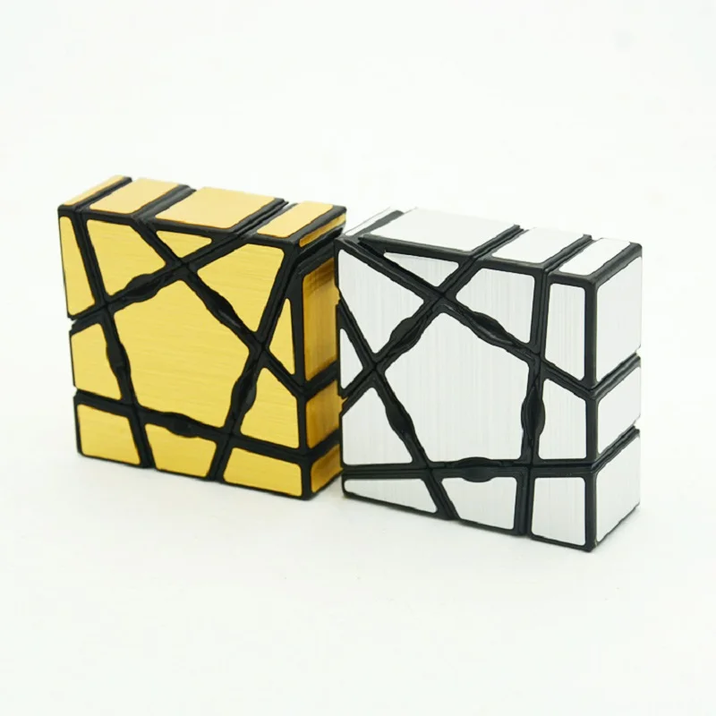 Yongjun Guimo зеркальный магический куб 1x3 Скорость дискеты антистресс Neo Cubo Magico