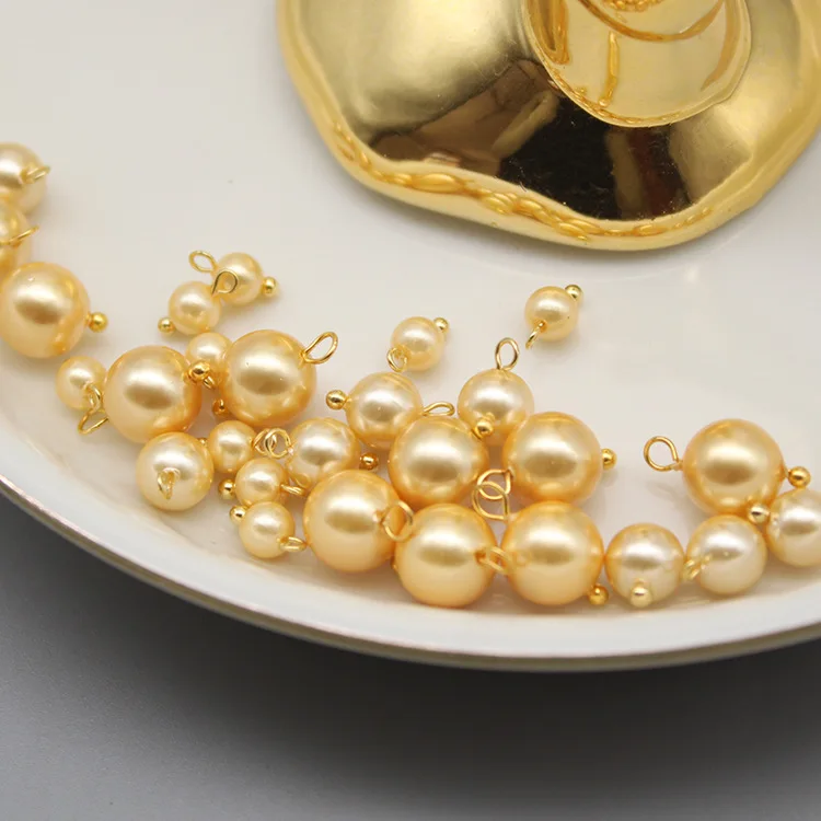 Морская подвеска MEW 20 шт. 7 цветов бусины с имитацией жемчуга очаровательные
