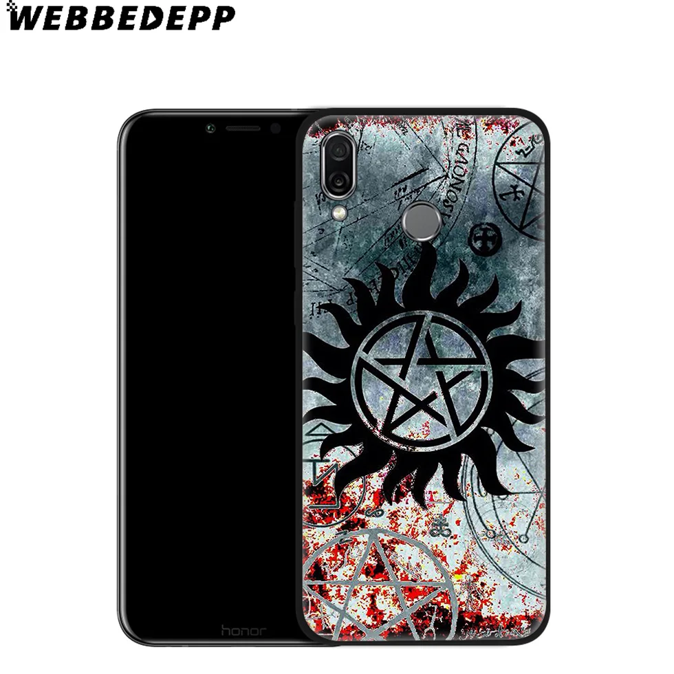 WEBBEDEPP супернатуральный мягкий чехол для Huawei Mate Honor 20 6A 7A 7C 7X 8 9 9X 10 View Lite Pro 30 |