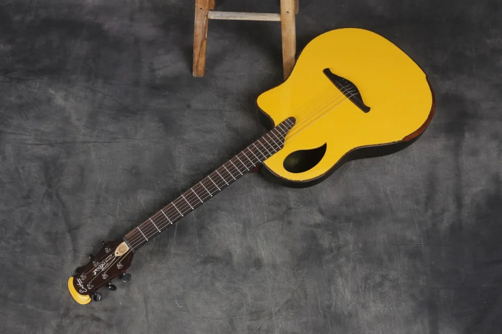 Высокое качество с круглыми спинками Овация акустико электрогитары карбидный