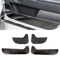 304 stainless steel interior door protection panel cover trim 4pcs for land rover discovery sport 2015 2016 2017 2018 with logo