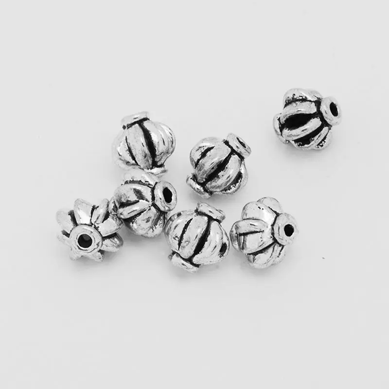 

Jewelry Findings Wholesale Fashion 50pcs Tibetan Silver Charms Spacer Beads Making DIY-10038660