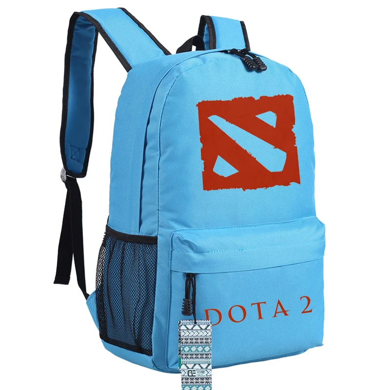 DOTA 2, холщовые школьные сумки, нейлоновый рюкзак для ноутбука, школьные сумки для подростков, мужской рюкзак, большая сумка для книг DOTA 2, Rugzak