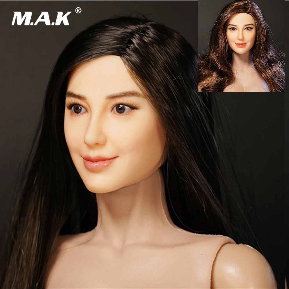 1/6 весы рисунок аксессуар похожие Angelababy азиатские Красота женский манекен головы